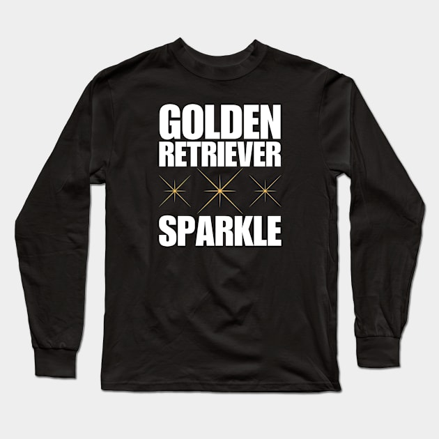 Golden Retriever Dog Long Sleeve T-Shirt by HobbyAndArt